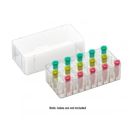 Scientific Specialties Tube Storage Racks with Lid, 1.5-2.0 ml, 5/PK 400221
